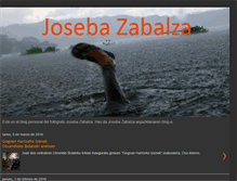 Tablet Screenshot of josebazabalza.net